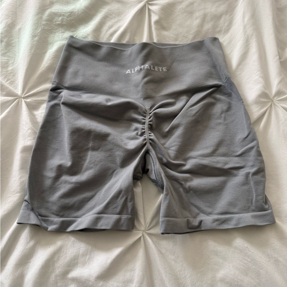 Alphalete Gray Athletic Shorts